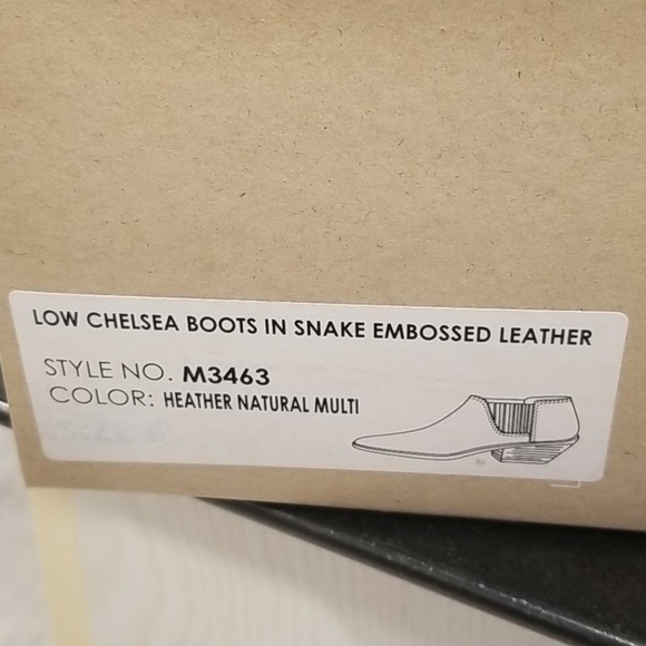 💕MADEWELL💕 Low Chelsea Boots ~ Snake Embossed - Picture 16 of 16